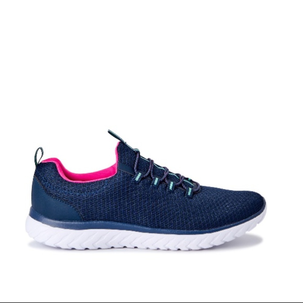 NWOT Athletic Works Women's Bungee Slip-On Sneakers - Picture 3 of 7
